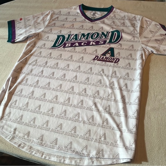 Diamondbacks White Jersey - Size XL - Picture 12 of 13